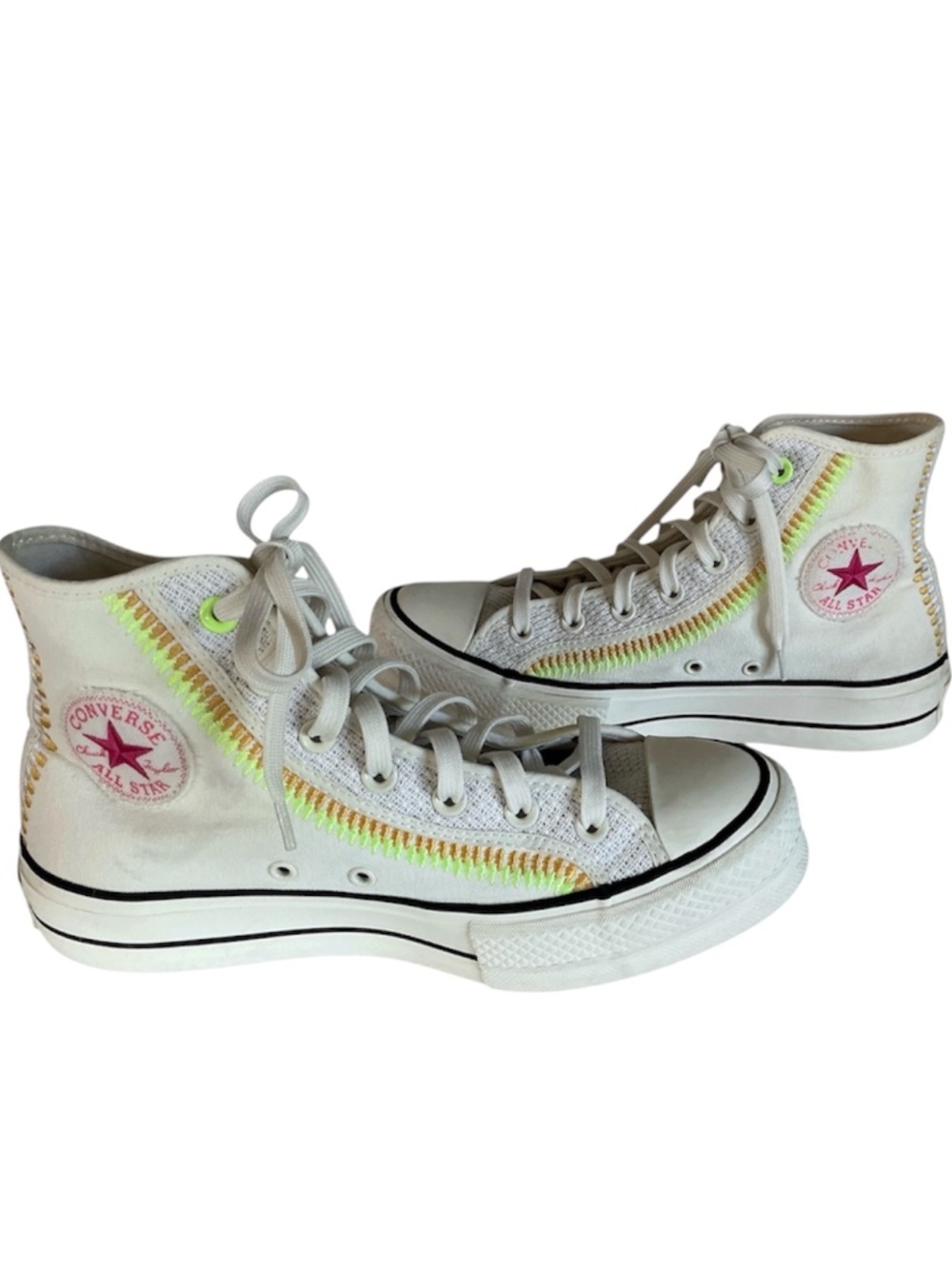 Women's Converse CT All Star Lift High Top Shoes Egret Women Size 9 Streetwear